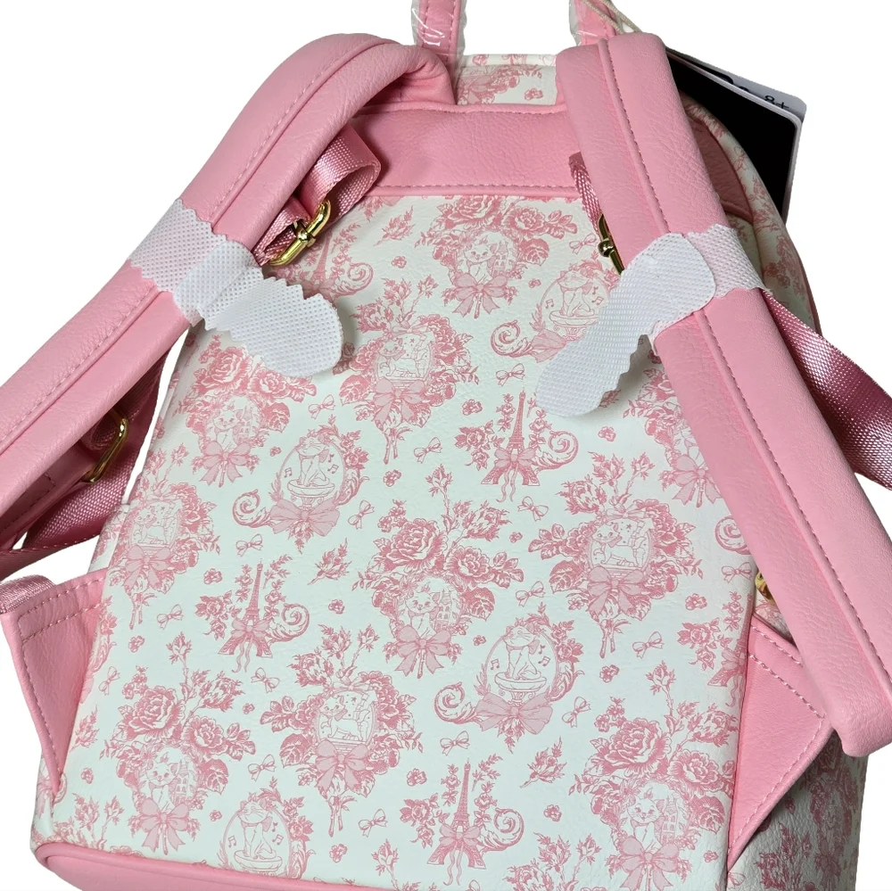 Loungefly Disney Aristocats Marie Toile Mini Backpack NWT